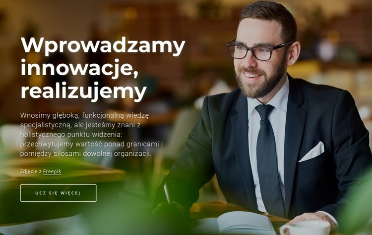 Wyjątkowa kultura współpracy Kreator witryn internetowych HTML