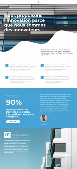 Petites Et Moyennes Entreprises - Meilleur Modèle Joomla