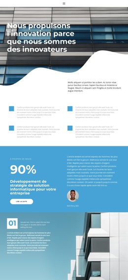 Petites Et Moyennes Entreprises - Thème WordPress Professionnel