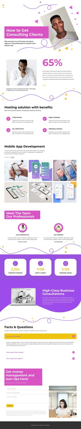 Mobile HTML Templates | Nicepage