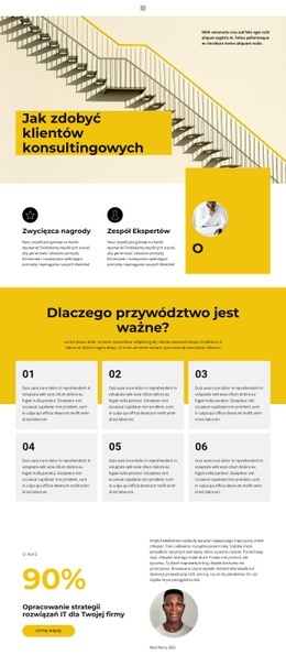 Środowisko Biznesowe - Wielofunkcyjna Strona Docelowa