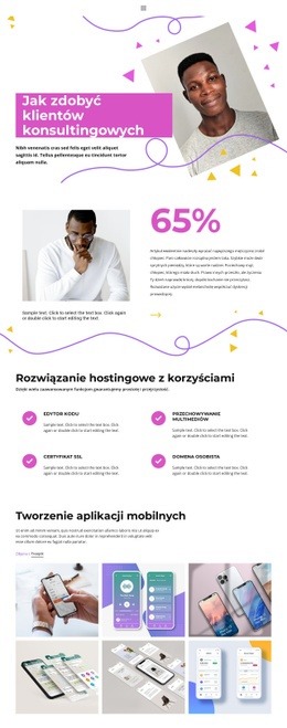 Średnie Przedsiębiorstwo IT - Responsywny Szablon HTML5