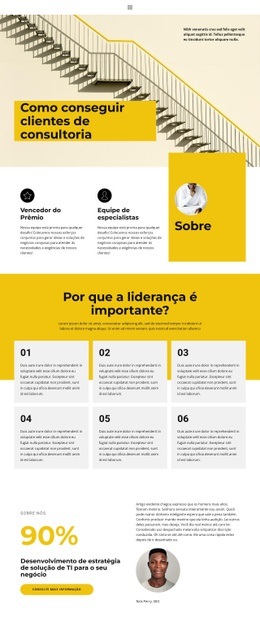 Ambiente De Negócios - Belo Design De Site