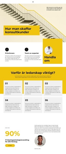 Webbplatsmall För Arbetsmiljö