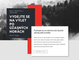 Vydejte Se Na Výlet Po Úžasných Horách – Prémiová Šablona