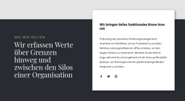 Überlappende Textgruppe - Website-Vorlagen