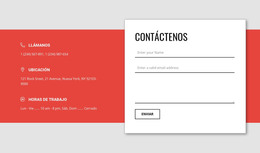 Formulario De Contacto Superpuesto