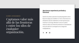 Grupo De Texto Superpuesto - Plantilla HTML5