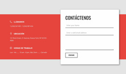 Formulario De Contacto Superpuesto