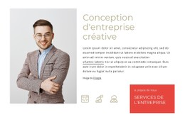 Conception D'Entreprise Créative Modèle CSS