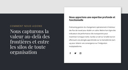 Groupe De Texte Superposé – Modèle De Site Web Mobile