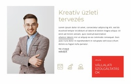 Kreatív Üzleti Tervezés – Reszponzív Kialakítás