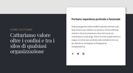 Gruppo Di Testo Sovrapposto - Modello HTML5 Pronto Per L'Uso
