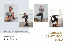 Corso Di Ashtanga Yoga - Modello Joomla Multiuso