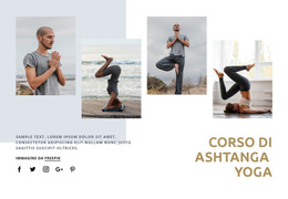 Corso Di Ashtanga Yoga - Tema WordPress E WooCommerce