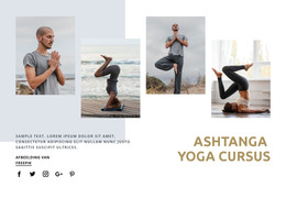 Ashtanga Yoga Cursus - Volledig Responsieve Sjabloon