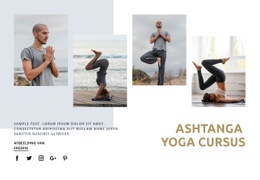 Ashtanga Yoga Cursus - Eenvoudig Ontwerp