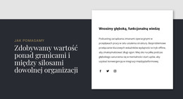 Nakładająca Się Grupa Tekstów – Szablon HTML5