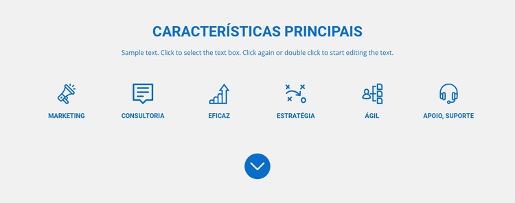 Marketing, ágil, estratégia Modelos de construtor de sites