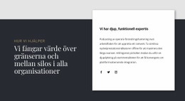 Överlappande Textgrupp - HTML5-Mall