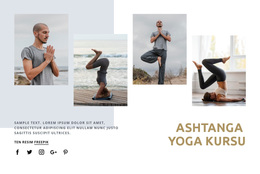 Ashtanga Yoga Kursu - WordPress Ve WooCommerce Teması