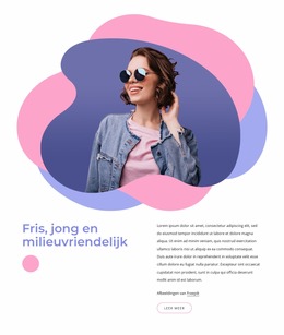 Milieuvriendelijke Stijl - Moderne Joomla-Sjabloon