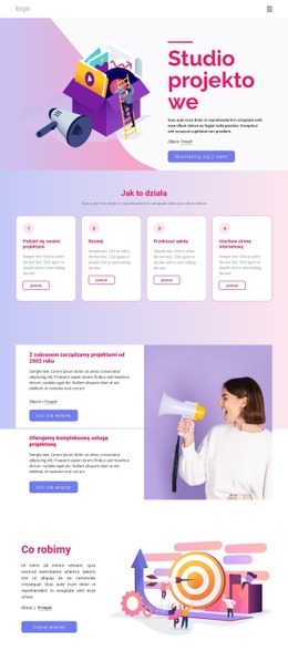Studio Projektowania I Brandingu - HTML Website Creator