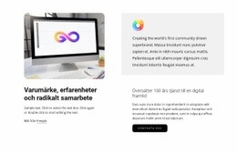 Sidwebbplats För Digital Teknologi