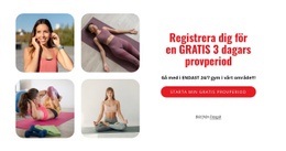 New York Sportklubb - Webbplatsmallar