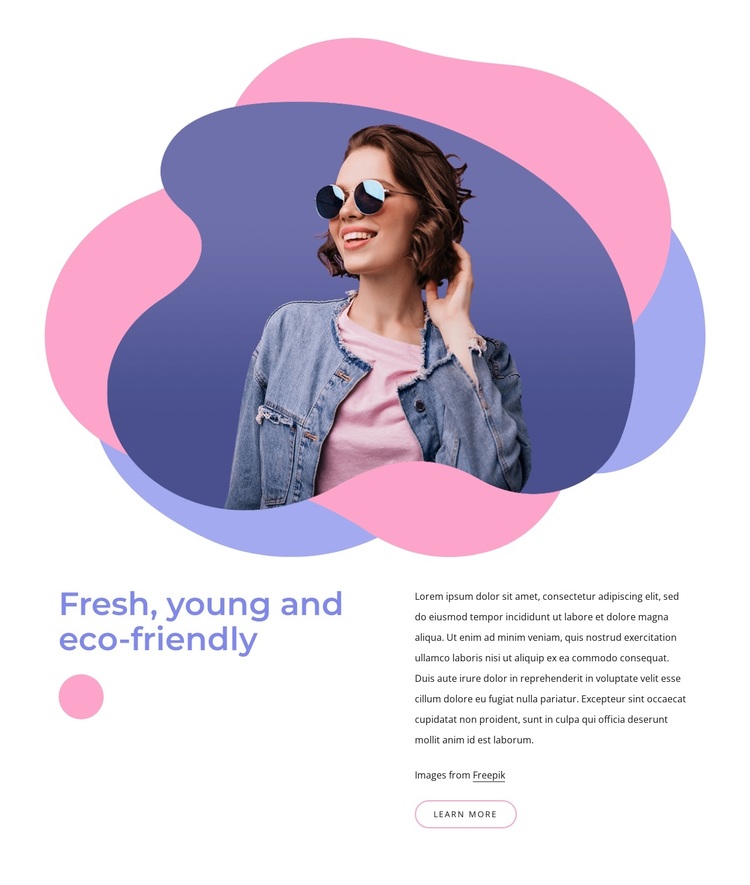 Eco-friendly style Template
