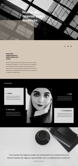 Donde Iniciar Un Negocio - Diseño De Sitio Web Sencillo