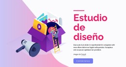 Estudio De Diseño De Primer Nivel Plantilla De Ancho Completo