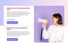 Diseño HTML Para Proyectos De Estudio De Diseño 2022