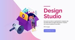Universell Designstudio - Gratis Nedladdning WordPress-Tema