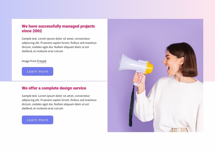 Design studio projects 2022 Landing Page