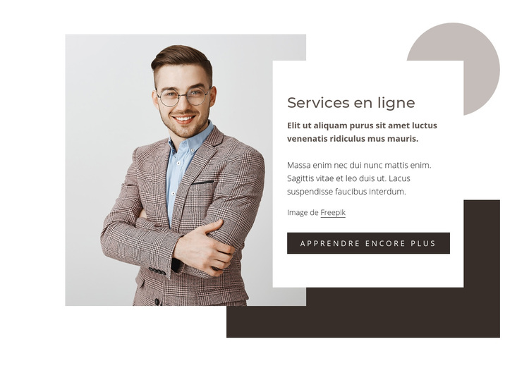 Services d'analyse de données Thème WordPress