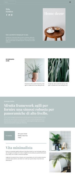 Aiuta L'Interior Designer Modelli Di Siti Web Di Progettazione