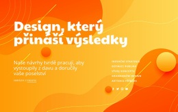Výsledky Navrhování – Šablona HTML5