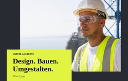 Site-Design Für Design, Buid, Umgestalten
