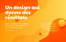 Le Meilleur Modèle HTML5 Pour Conception Des Résultats