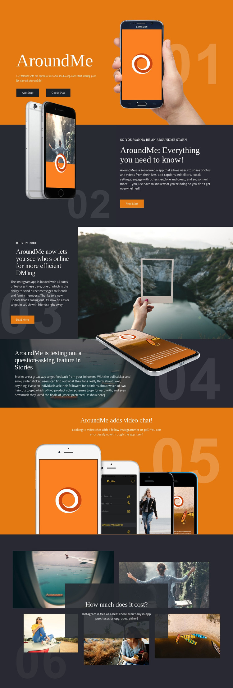 Everything is technology HTML Template