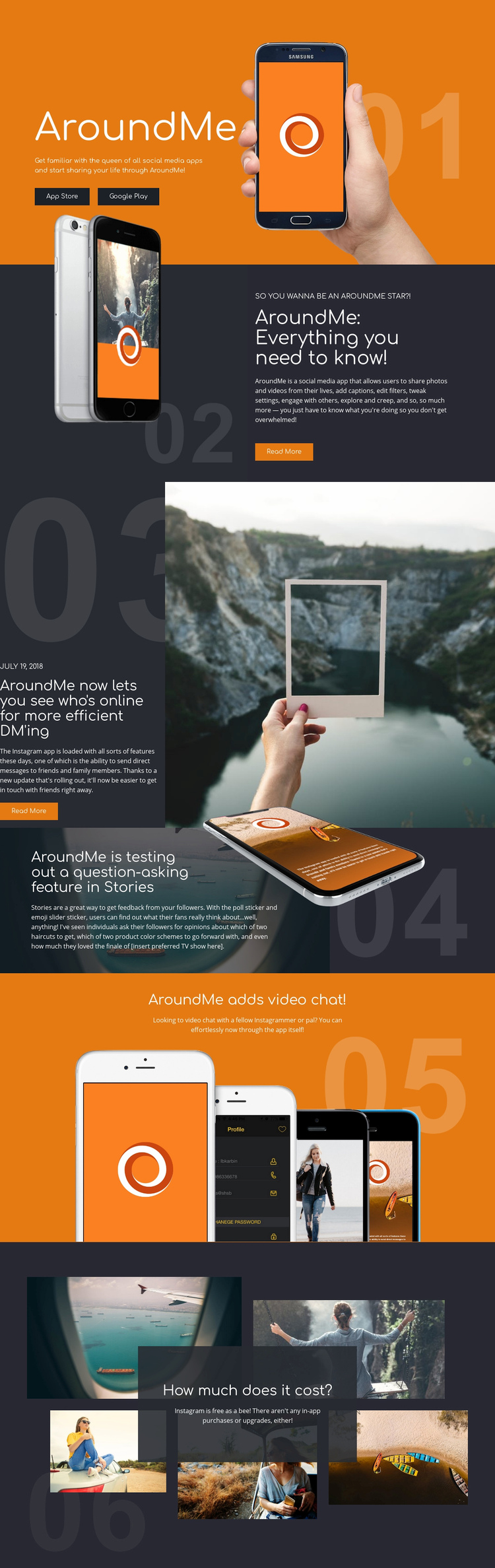 Everything is technology Squarespace Template Alternative