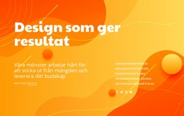 Webbplatsinspiration För Designa Resultat