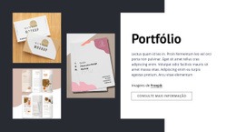 Portfólio De Estúdio De Design - Construtor De Sites Para Download Gratuito