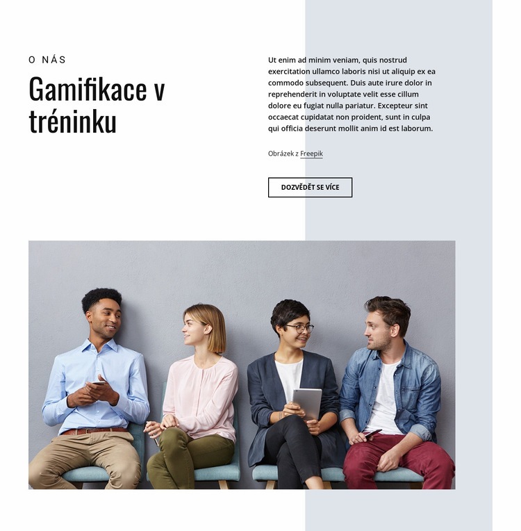 Gamifikace v obchodním školení Webový design