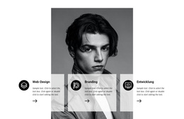 Geschäftsanweisungen Zu Starten Website-Design