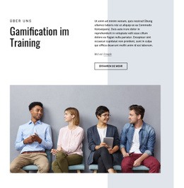 Gamification In Business Training - Ultimative Landingpage