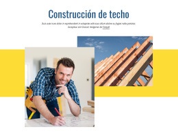 Diseño De Sitio Web Premium Para Construcción De Techo