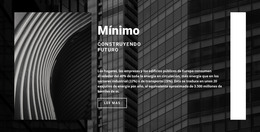 Construimos Para Durar: Plantilla De Sitio Web HTML