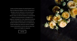 Las Flores Vuelven A Estar De Moda: Plantilla HTML5 Fácil De Usar